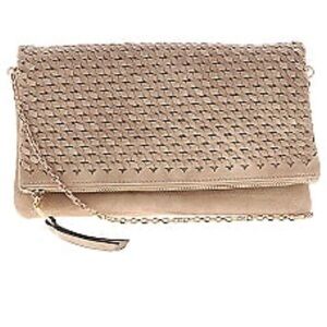 Urban Expressions Beige Patterned Clutch